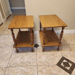 Vintage End tables $20 For Set