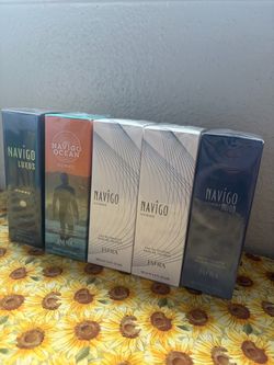 Jafra fragancias Navigo. Para hombre por $35.00 cada uno
