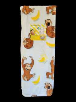 Curious George Throw 50x70in