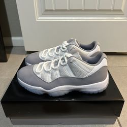 Brand New Jordan Retro 11 Low Cement Grey Gray Men’s Size 9.5