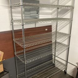 Stainless Steel Racks/Shelves 5-tier NSF Rated