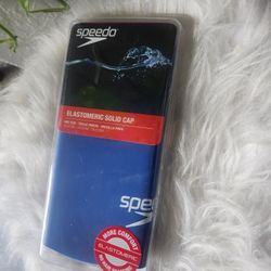 Speedo Solid Silicone Swim Cap 