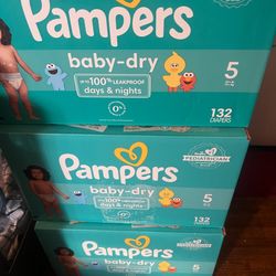 Pampers Size 5, 132  Inbox