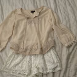 Shorts+shirt $9