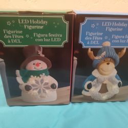 LED Holiday Figurines 