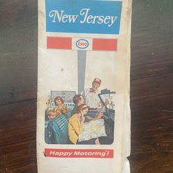1972 New Jersey Map