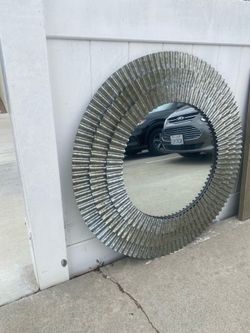 Rustic Metal Mirror