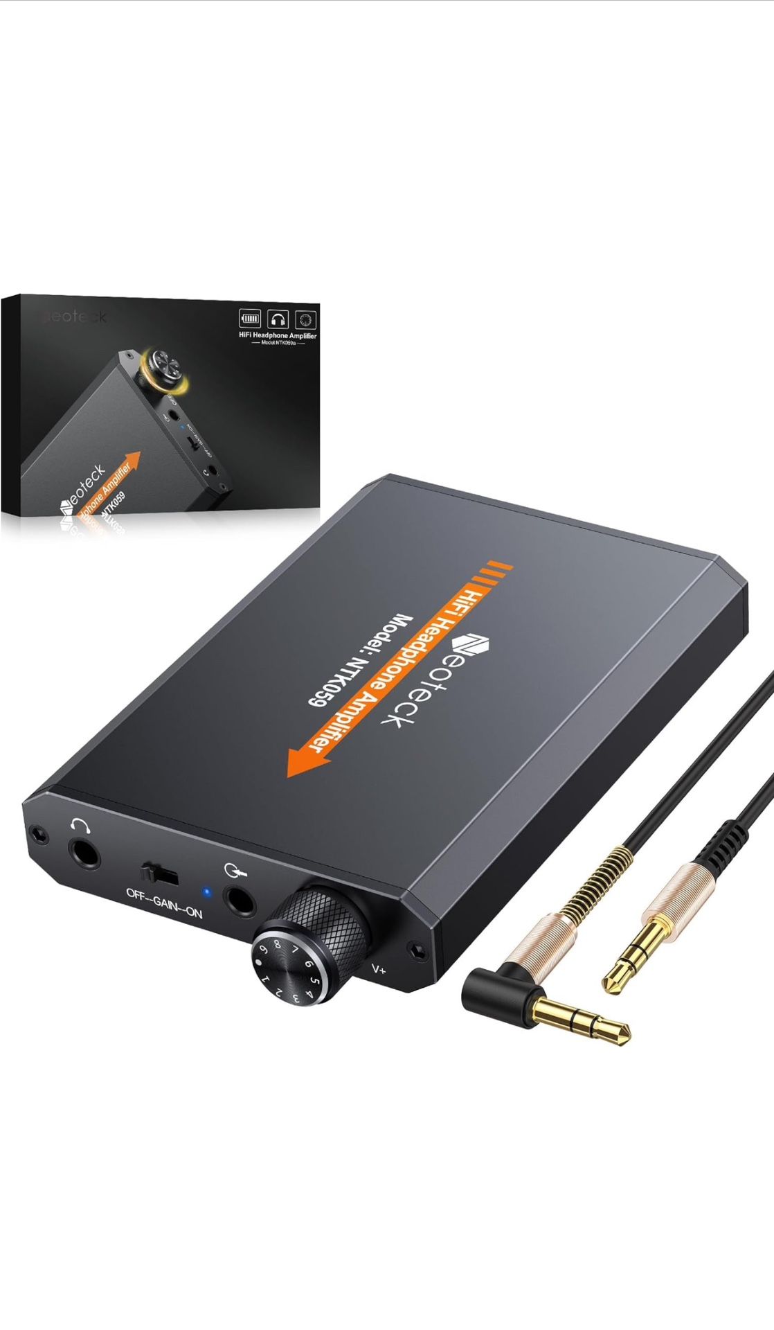 Neoteck Portable 3.5mm Headphone Amplifier
