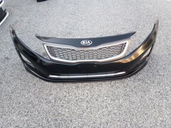 2013-2016 Kia Optima (Hybrid) Complete Front Bumper With All The Accessories Oem.