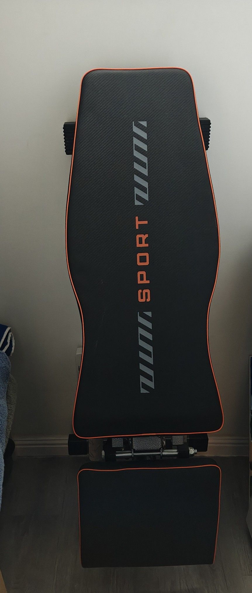 Weight Bench, 2 in 1 Workout Bench Roman Chair, Adjustable Weight Bench for Home Gym Strength Training Bench for Full Body Workout