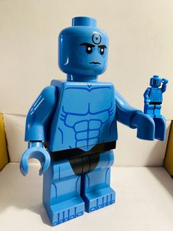Dr Manhattan Watchmen 9in Giant Blue DC Comics Big Figure LEGO Compatible