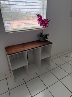 Woodstand and flower display
