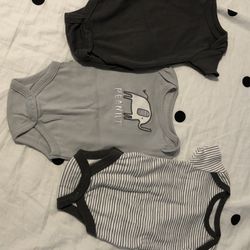 Newborn Onesie Shirt 3-Pack