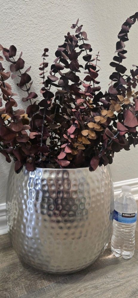 Large decorative Hammered vase