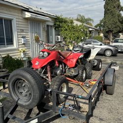 Yamaha Raptor Honda TRX