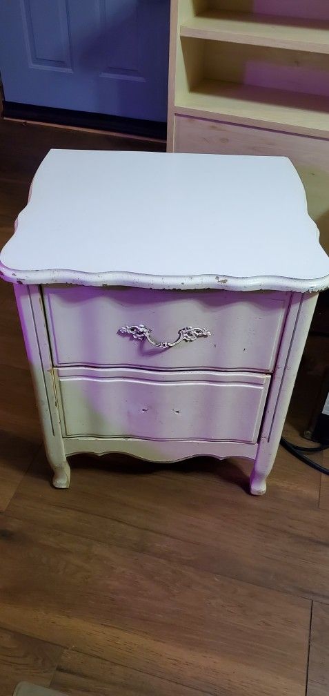 Antique Nightstand Or Side Table