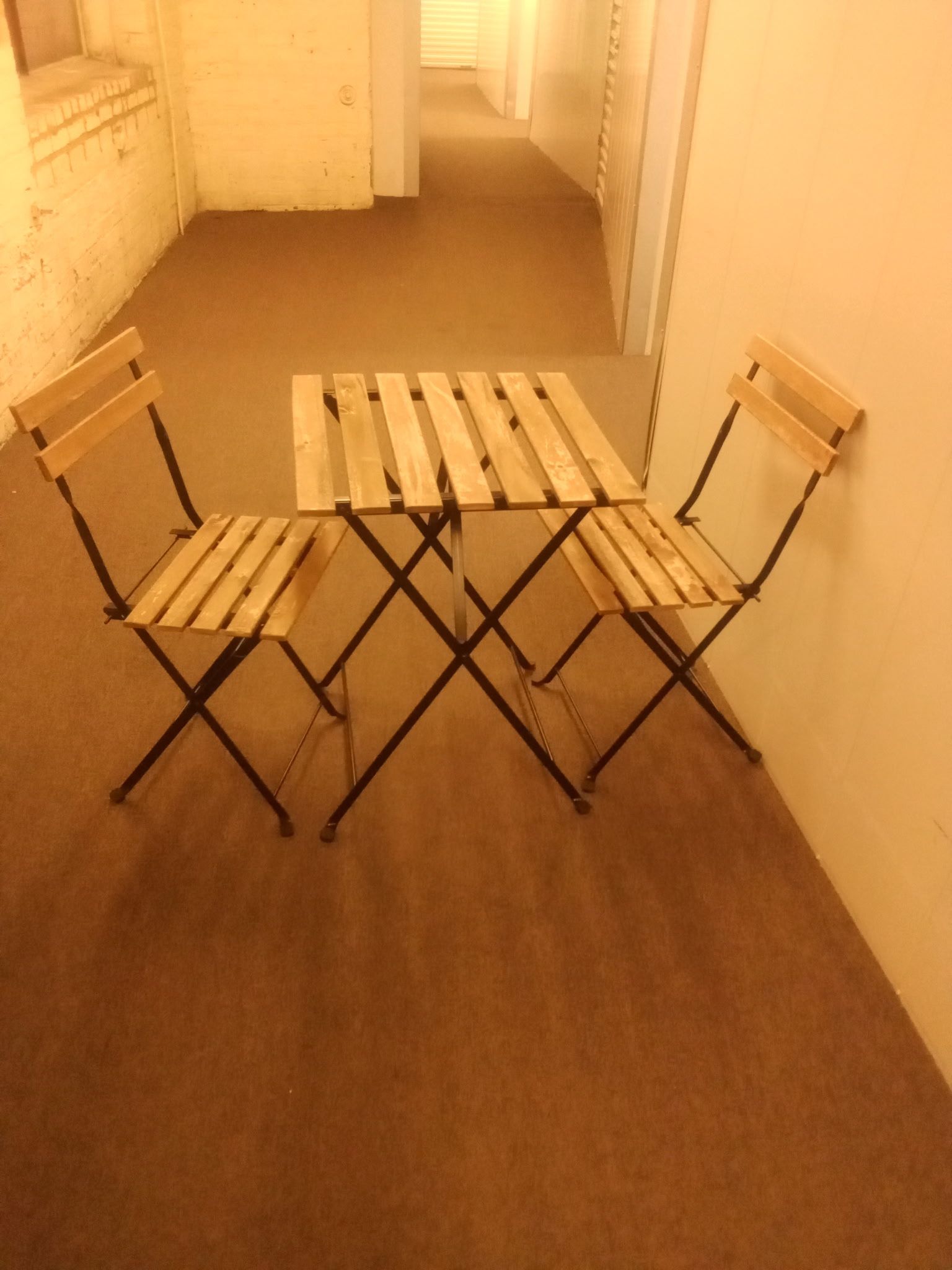 IKEA Folding Table & Chair