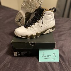 Jordan 9 Militia/Statue (worn 1x)