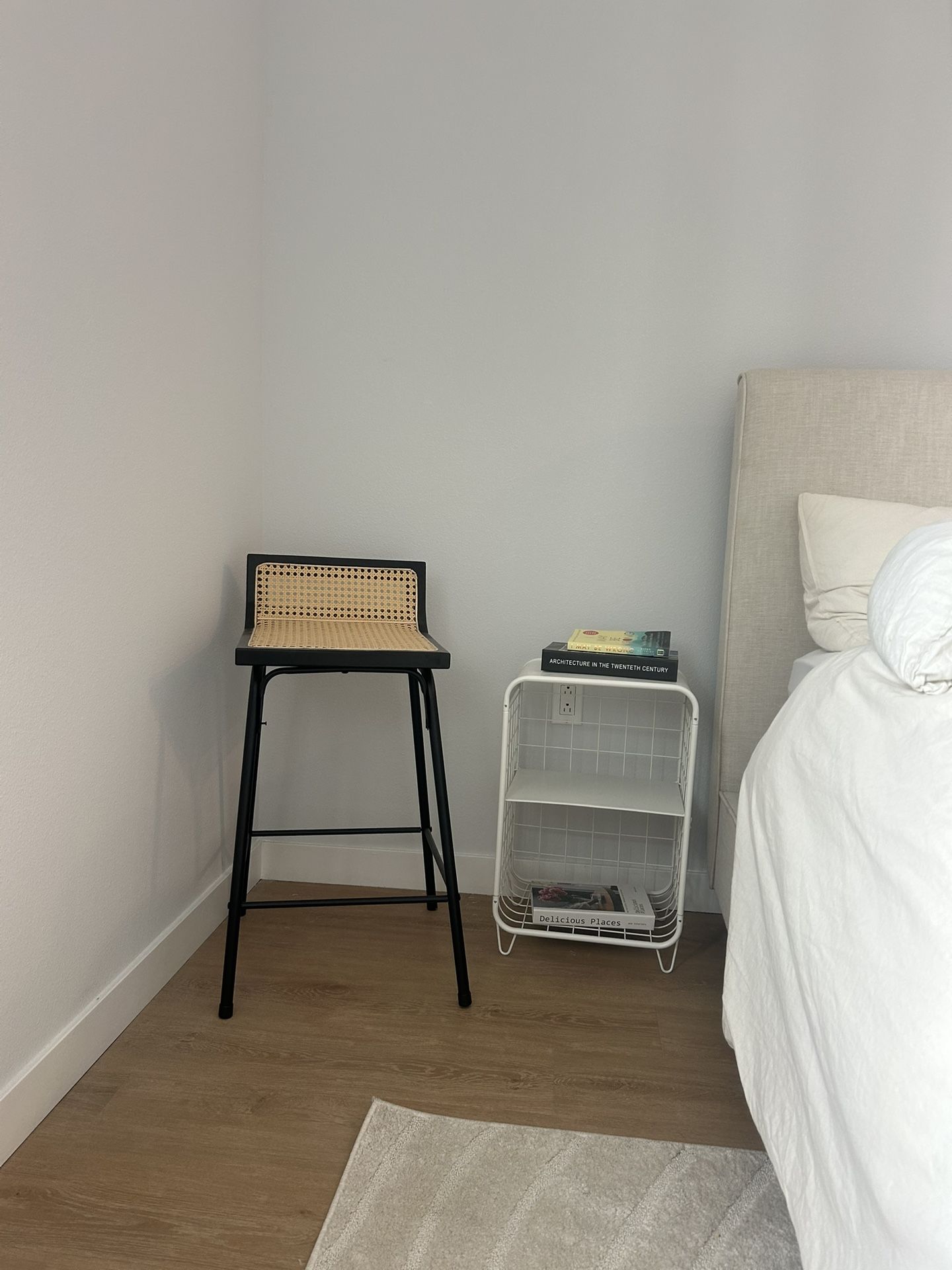 Nightstand + Bar Stool 
