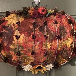 Pumpkin Wreath