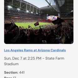 Two Cardinals vs Rams Tickets 