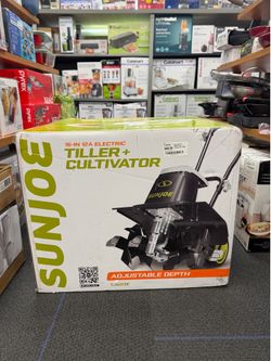 Sun Joe 16” 13.5-Amp Electric Tiller & Cultivator
