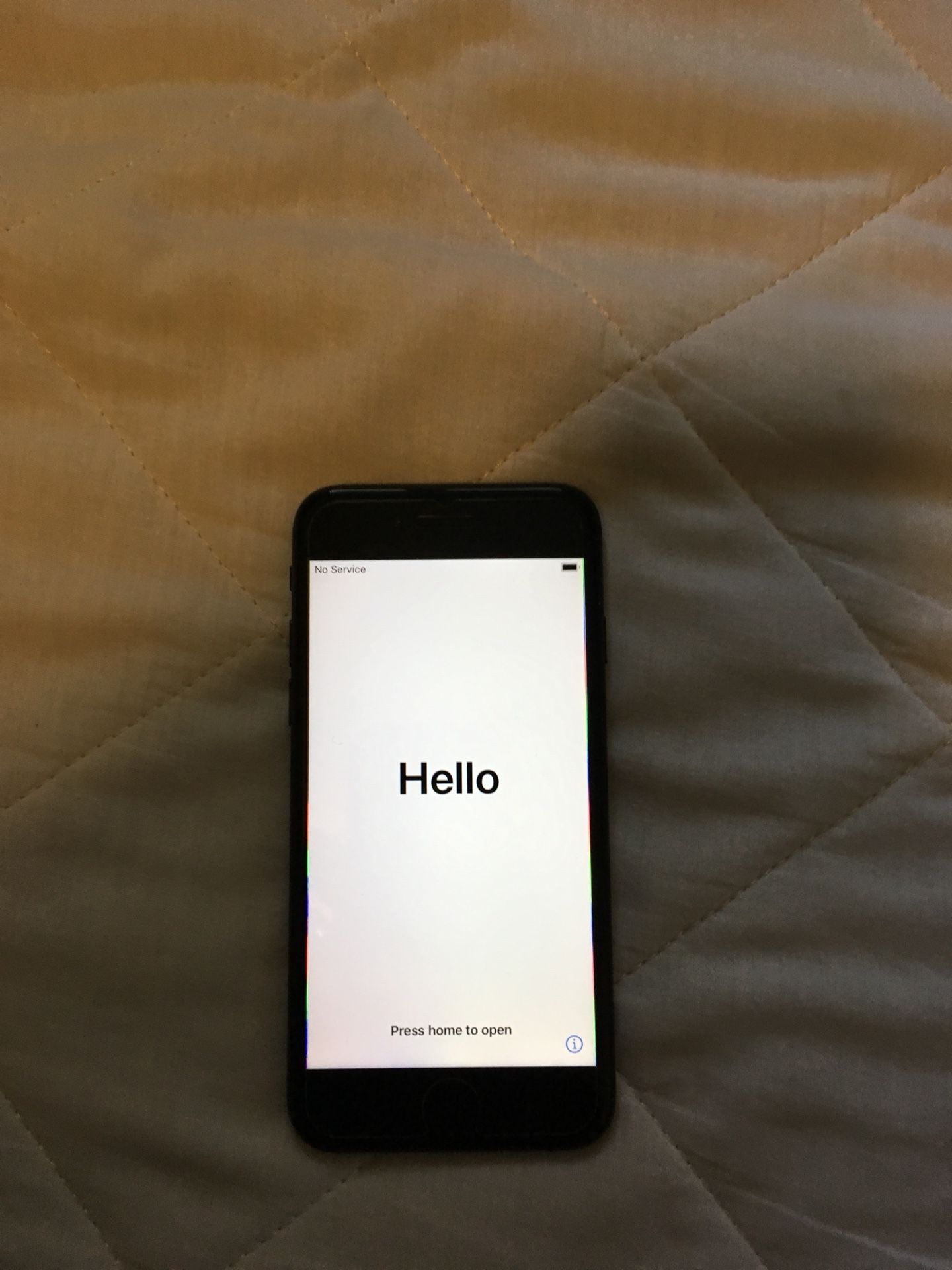 iPhone 7 32gb unlocked and wiped clean