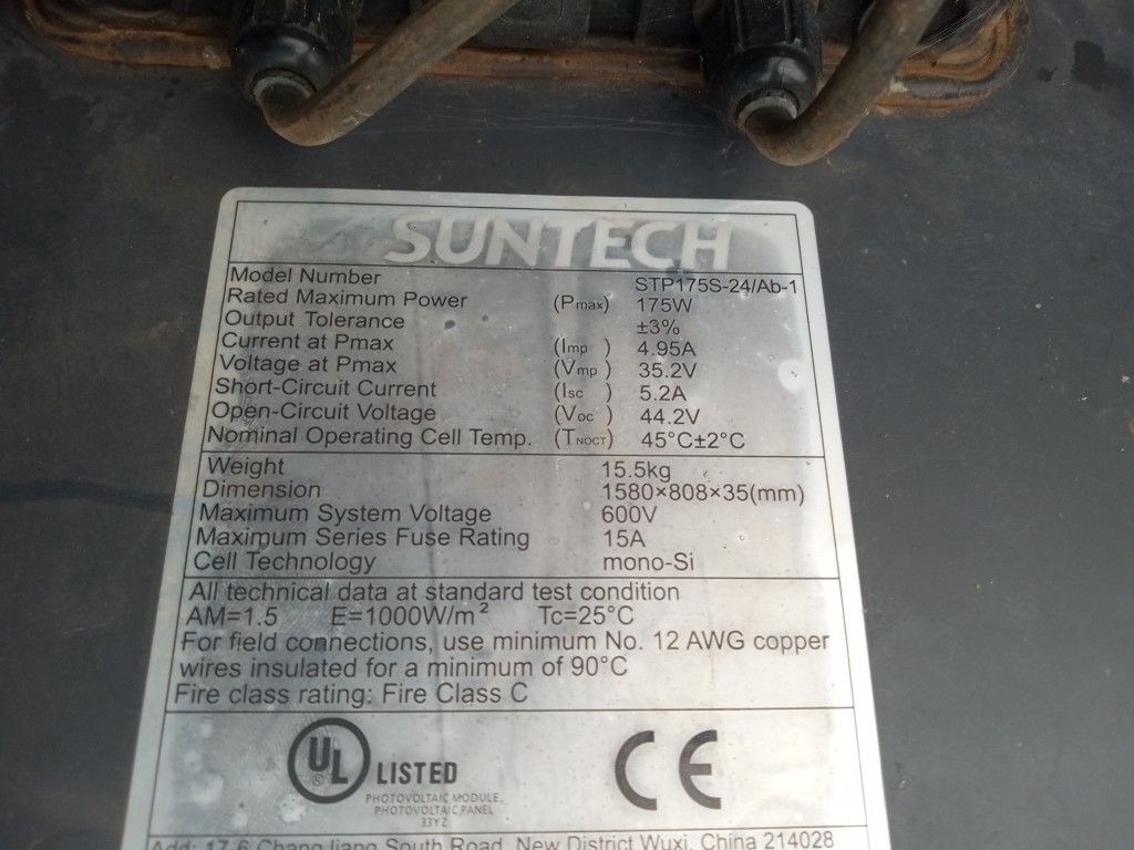 Solar Panels Suntech