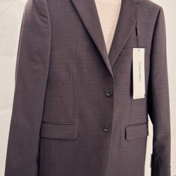 Calvin Klein Men's Skinny-Fit Wool Suit 