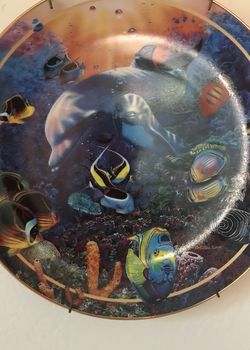 Plate Number 356A “Mother’s Love II” Visions Beneath The Sea Collection By Christian Riese Lassen