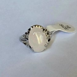 NATURAL POLISHED NEW SIZE 6 AGATE SPIRITUAL HEALING &ENERGY TRENDSETTER RING