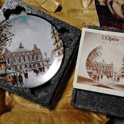 Opèra Garnier Vintage Plate
