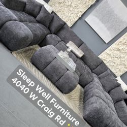 ✨️ 12ft Double Chaise Sectional Sofa ✨️ Furniture Queen Bedrooms, Dining Avail 