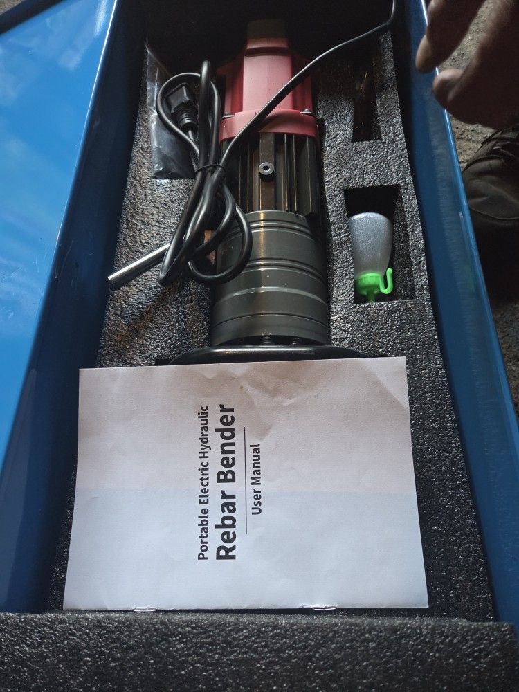 Portable Hydraulic Rebar Bender