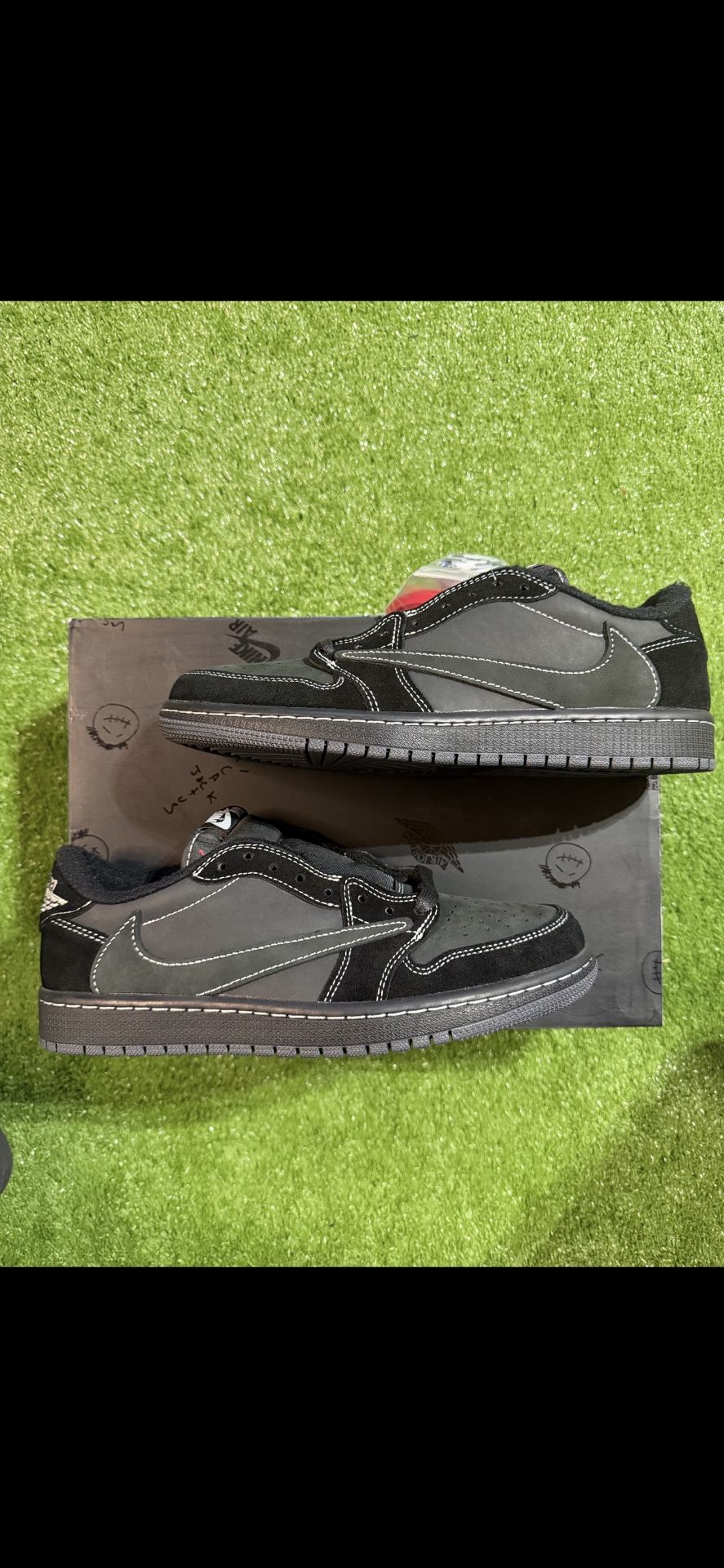 Jordan 1 Travis Scott Black Phantoms