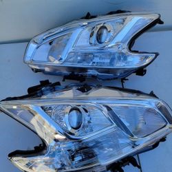 09-14 Nissan Maxima Projector Headlights Luces Calaveras Micas Faros Focos Faroles 