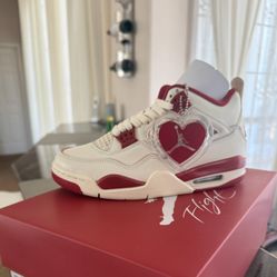 Air Jordan 4 V-day Retro Size 9w
