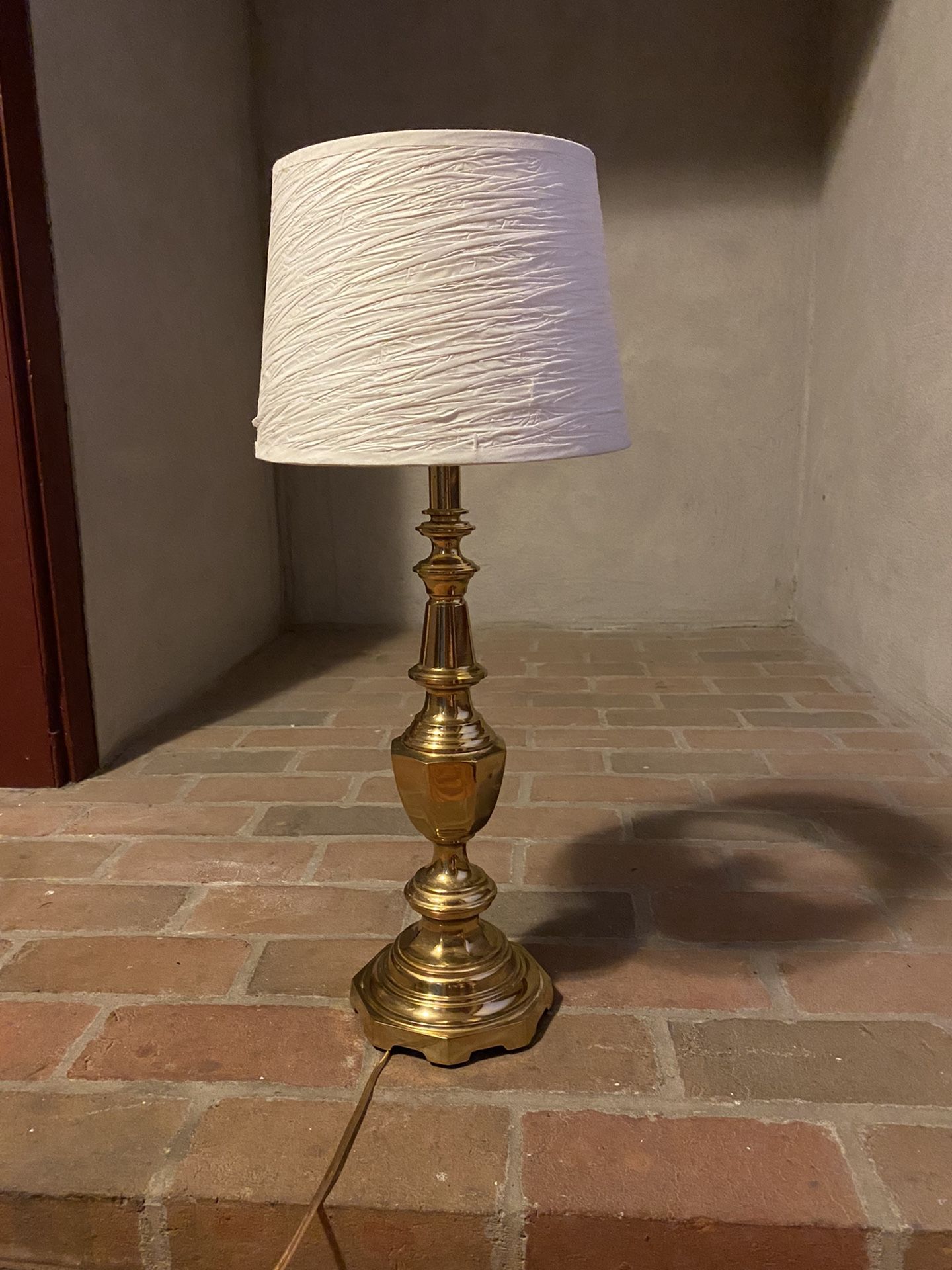Vintage Gold Plated Lamp