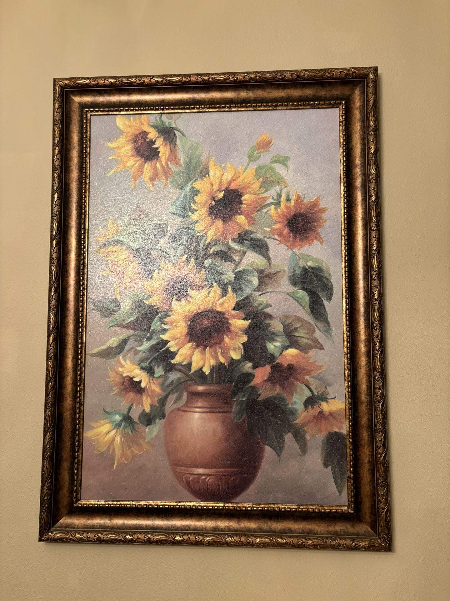 “Sunflowers In Bronze II” Artwork