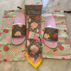 Gucci Slides/Gucci Neck Bow