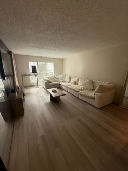 6 piece cloud sectional as is