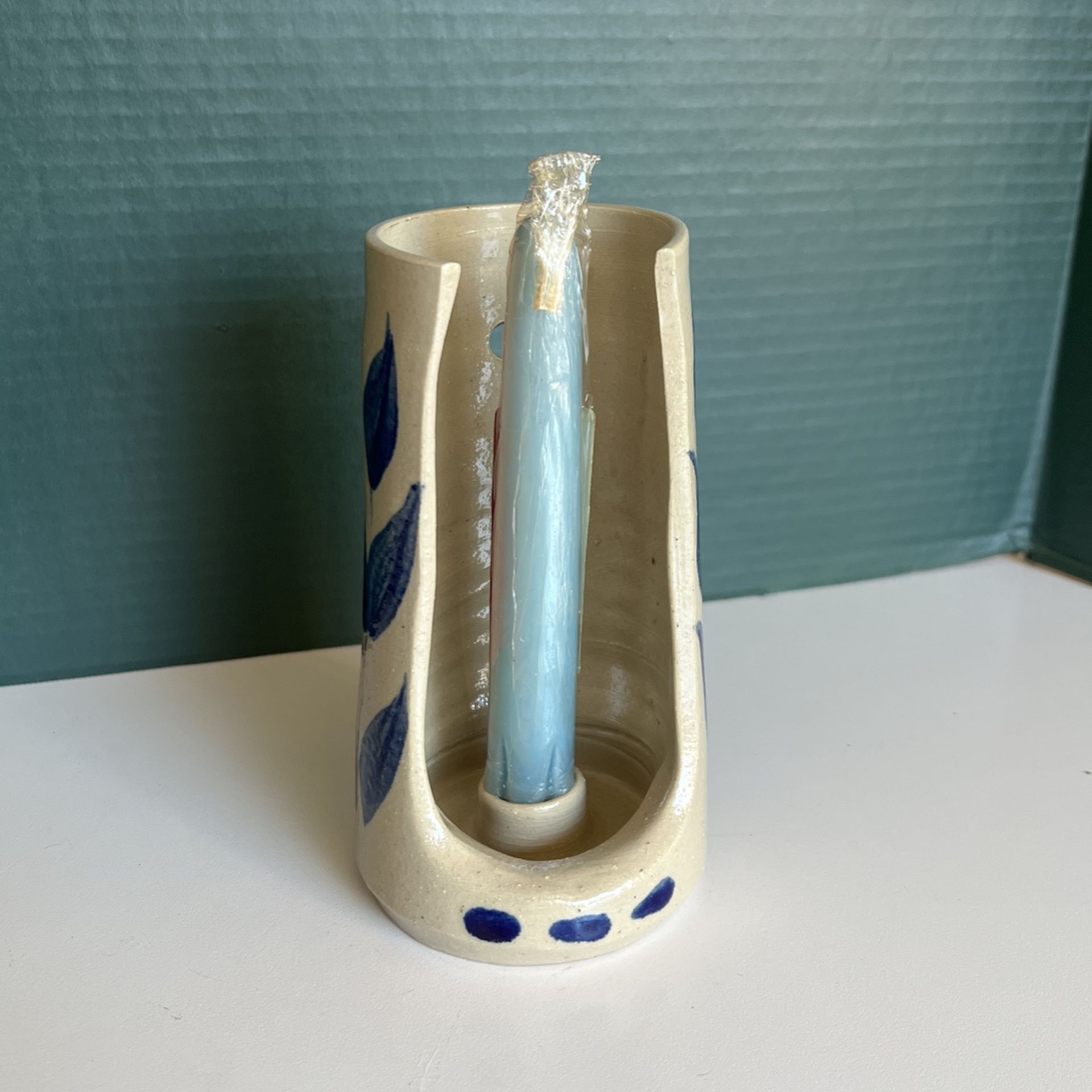 Williamsburg Pottery Candle Holder