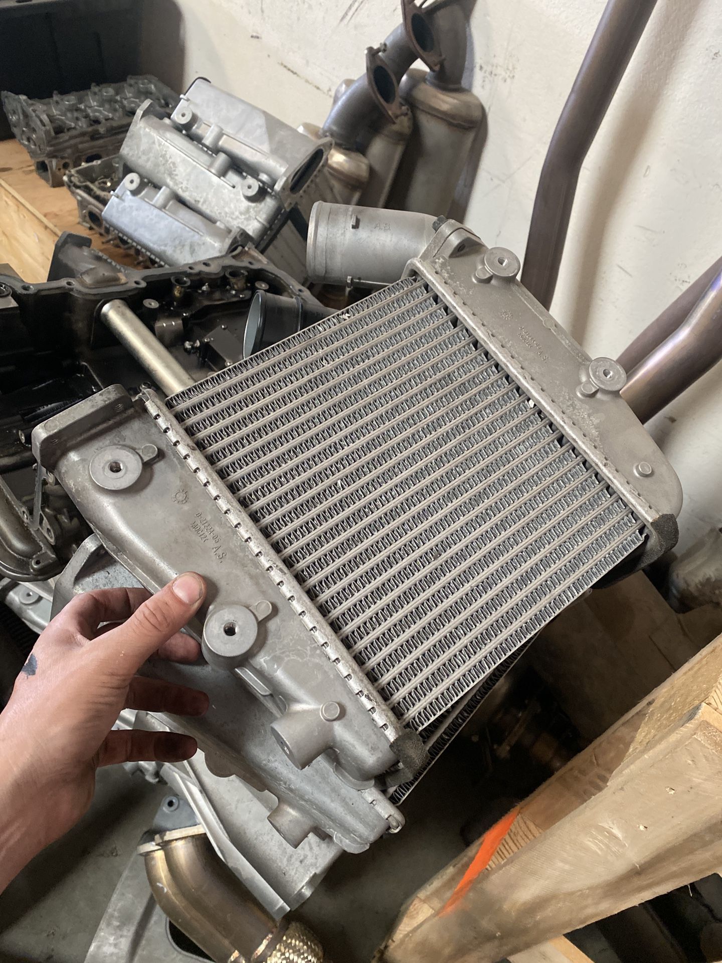 Nissan GT-R intercoolers
