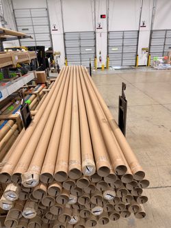 Cardboard tubes for sale