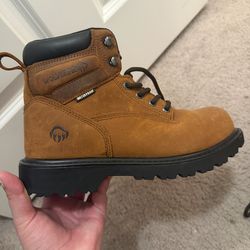 Wolverine Steel Toe Waterproof Boots (Womens 7.5)
