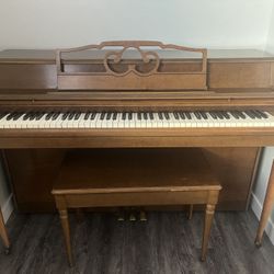 Melville Clark upright piano 