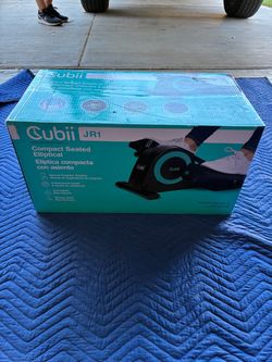 Cubii Total Body Under Desk Elliptical Bike with Built-in Upper Body Resistance Bands