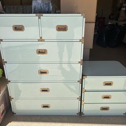 Anthropologie dresser and nightstand
