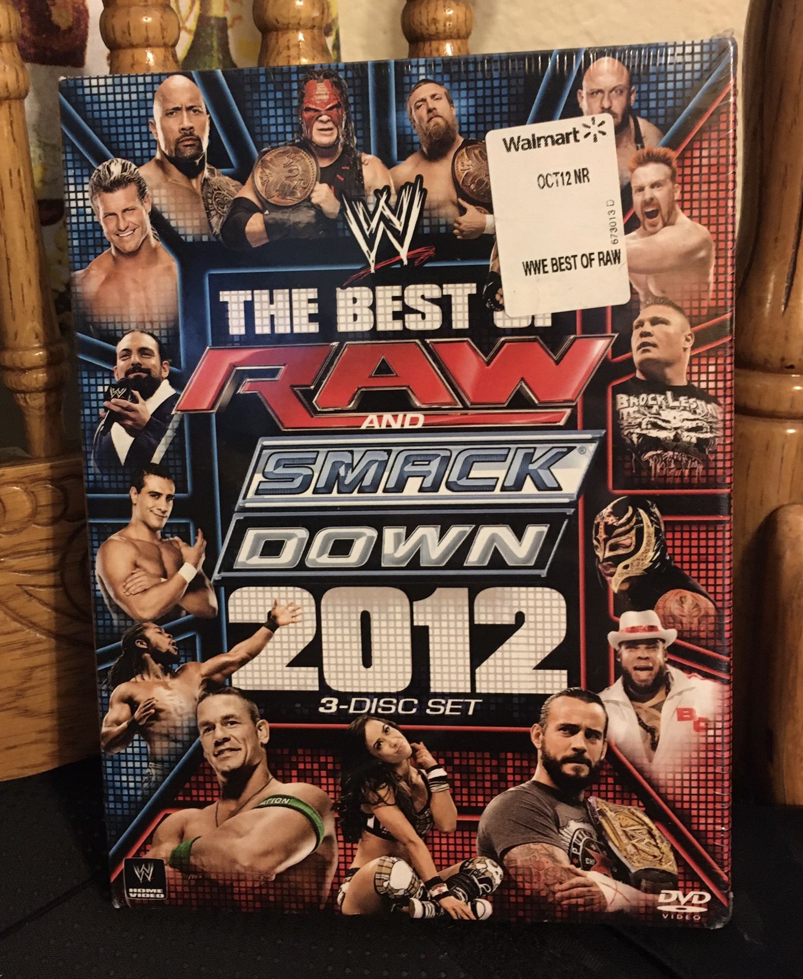 The Best Of Raw & Smack down 2012 (new) Dvd Set