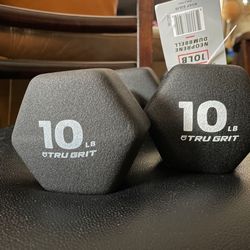 Neoprene Hex Dumbbell 10 Lb Set (20 Lb Total)